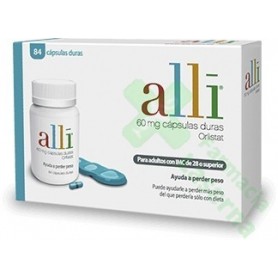 ALLI 60 MG CAPSULAS DURAS, 84 CÁPSULAS