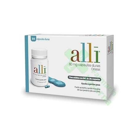 ALLI 60 MG CAPSULAS DURAS, 84 CÁPSULAS