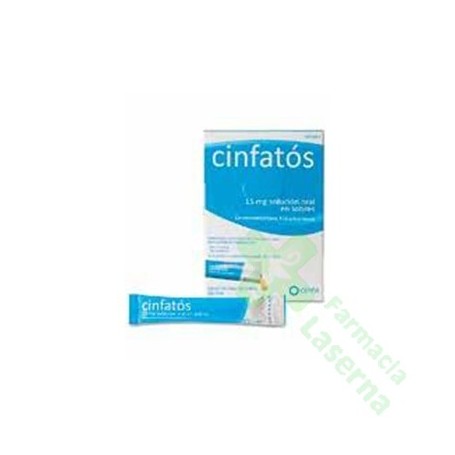 CINFATOS 15 MG SOLUCION ORAL EN SOBRES , 18 SOBRES