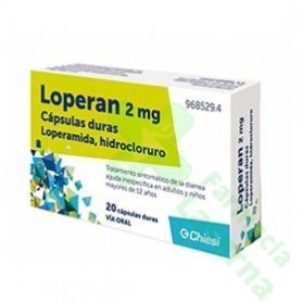 LOPERAN 2 MG CAPSULAS DURAS , 20 CÁPSULAS