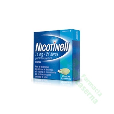 NICOTINELL 21 MG/24 HORAS PARCHE TRANSDERMICO , 14 PARCHES