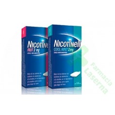 NICOTINELL FRUIT 2 MG CHICLE MEDICAMENTOSO, 24 CHICLES
